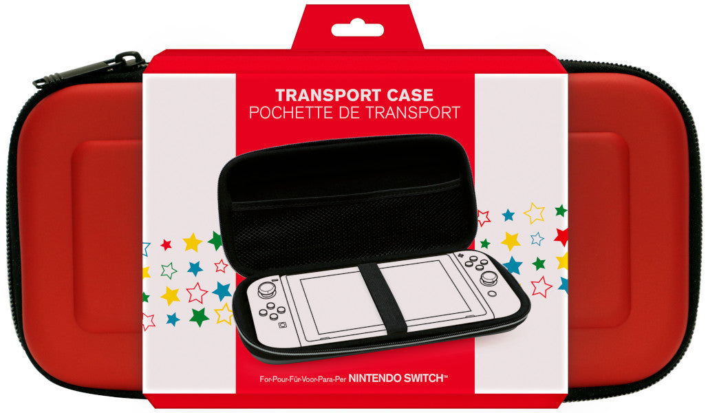 Funda Nacon Estuche Grande Rojo ( NINTENDO SWITCH - /Switch Lite) - Transporte Funda Nacon Estuche Grande Rojo ( NINTENDO SWITCH - /Switch Lite) - Transporte